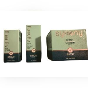 Innocan Hemp Skincare Set Face Cream Face Serum
Eye Serum Bundle of 3 Full Size